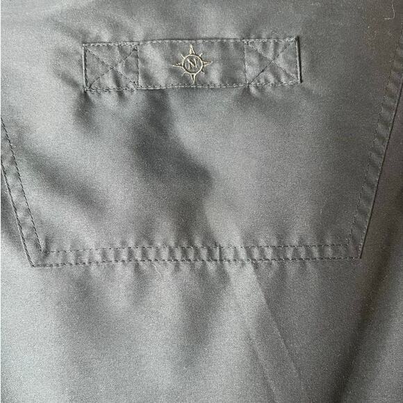 North End All Climate Wear Men's Bomber Jacket in Green Blue Size Large - Picture 5 of 11